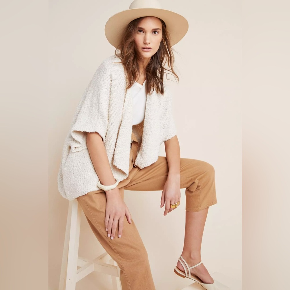 Anthropologie Billie Shawl Cardigan Size Small NWT
